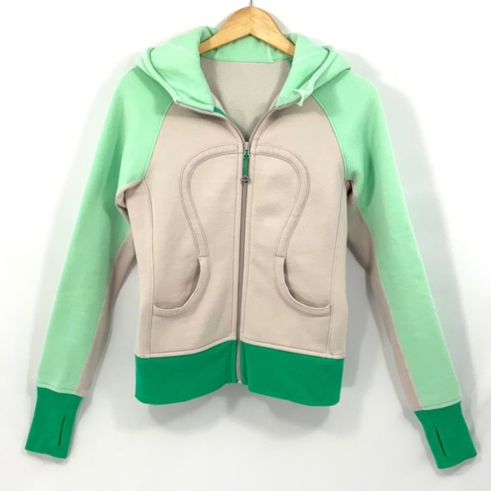 LULULEMON Scuba Hoodie 6 Green Sweatshirt